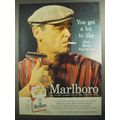 1956 Marlboro Cigarettes Ad - Golfer