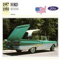 Collectors Club card. Classic Cars. Ford Skyliner