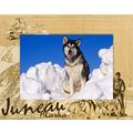 Juneau Alaska Dog Sledding Laser Engraved Wood ...