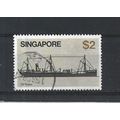 Singapore.SG374 $2 Murex (tanker).Fine Used.Jun25
