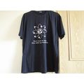 STARWORLD black T shirt with science/humour mot...