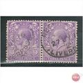 GB stamps 1912 - KGV - 3d SG376 (Liverpool canc...