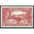 Sierra Leone 1938 SG190 1 1/2d Scarlet Mounted ...