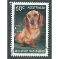 AUS 2013 60c 'TOP DOGS - DACHSHUND' FINE USED (...