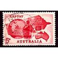 Australia 1963 Export 5d Used Stamp