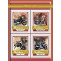 MALDIVES 2017 SHEET MNH MOTORCYCLES MOTOCICLETA...