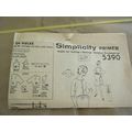 Vintage 1960's Simplicity 5390 Paris Fashion Dr...