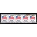 Used 2890 32c G Old Glory Very Fine PNC 11324/5...
