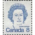 CANADA, Queen Elizabeth II, blue 1974, 8c, #2