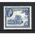 Antigua - 1953-62 - 8c Martello Tower (sg127) M...