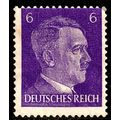 Germany 1941 Reich Hitler 6Pf Used Stamp .