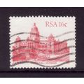 SOUTH AFRICA 1982 BUILDINGS 16c RED STADSAAL DU...