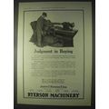 1922 Ryerson-Conradson Lathe Ad - Judgment