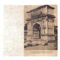 ARCHWAY, ROME, ITALY used vintage postcard 1903...