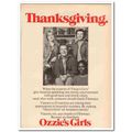 FILMWAYS INC 1973 Thanksgiving Ozzies Girls tel...