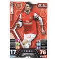Match Attax 2013/2014 15 Olivier Giroud Arsenal