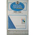 1995 programme Widnes v. Wigan, Regal Trophy 4t...