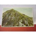SNOWDON SUMMIT with Train used vintage postcard...