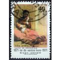 ZAYIX Brazil 1198 Used Painting Woman Artist Lu...