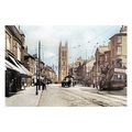 ptc4258 - Lancs - Early Shops & the Church at C...