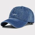 cap men's alphabet embroidery cap Hat Women's n...
