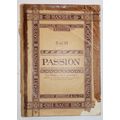 BACH " PASSION" CHORAL & PIANO SCORE - OLD NOVE...