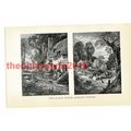 Rural Scene (2), Birket Foster, Book Illustrati...