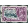 St Helena 1935 1s. slate & purple Jubilee SG127...