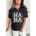 Black MAMA Artistic Graphic Tee