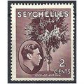Seychelles 1938 SG135 2c Purple-Brown Mounted.M...