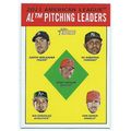 2012 Topps Heritage - #8 - AL Pitching Leaders