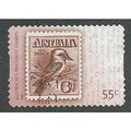 AUS 2009 55c(S/A) 'FAVOURITE STAMPS ' FINE USED...
