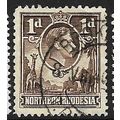 NORTHERN RHODESIA 1938/1952 SG 27 - #3 fine use...