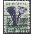 South Africa 1954 - SG156 - 4d blue/green - Afr...