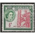 Gambia 1953 SG171 1/2d Carmine-Red & Bluish Gre...