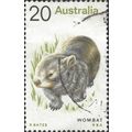 AUSTRALIA, MAMMAL, Common Wombat, green 1974, 2...