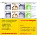 GERMANY BUND Markenheft MH 22 b ( **/mnh ) [La]