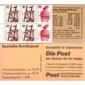 GERMANY BUND Markenheft MH 16 d ( **/mnh ) [La]