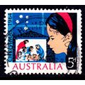 Australia 1964 Christmas 5d Used Stamp.