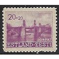 SG 7 (**): 20 k. + 20 k. bright purple Reconstr...
