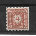Austria.D512 4k Brown.Mounted Mint.Aug22