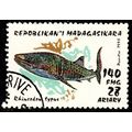 Madagascar 1993 Marine Life 140f Used Stamp Fish Shark