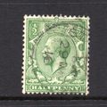 George V - 1912-24 - ½d Green (sg351) Used #4