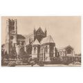 The Church SE Downside Abbey Somerset Postcard