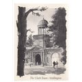 THE CLOCK TOWER, WALLINGTON unused postcard pai...