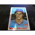 1982 Topps Card # 103 Bob Lacey Excellent-Mint ...