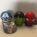 NEW Marvel Captain America Hulk Spider-Man Squi...
