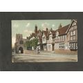 Postcard Warwickshire The Leicester Hospital