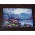 Scotland Loch Garve Strathpeffer 1924 postage d...