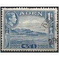 Aden 1939 SG18 1 Anna Pale Blue Fine Used ..